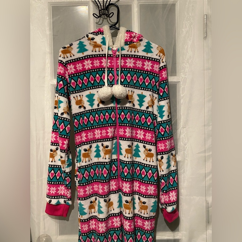 Adult Holiday/Winter Onesie - Medium